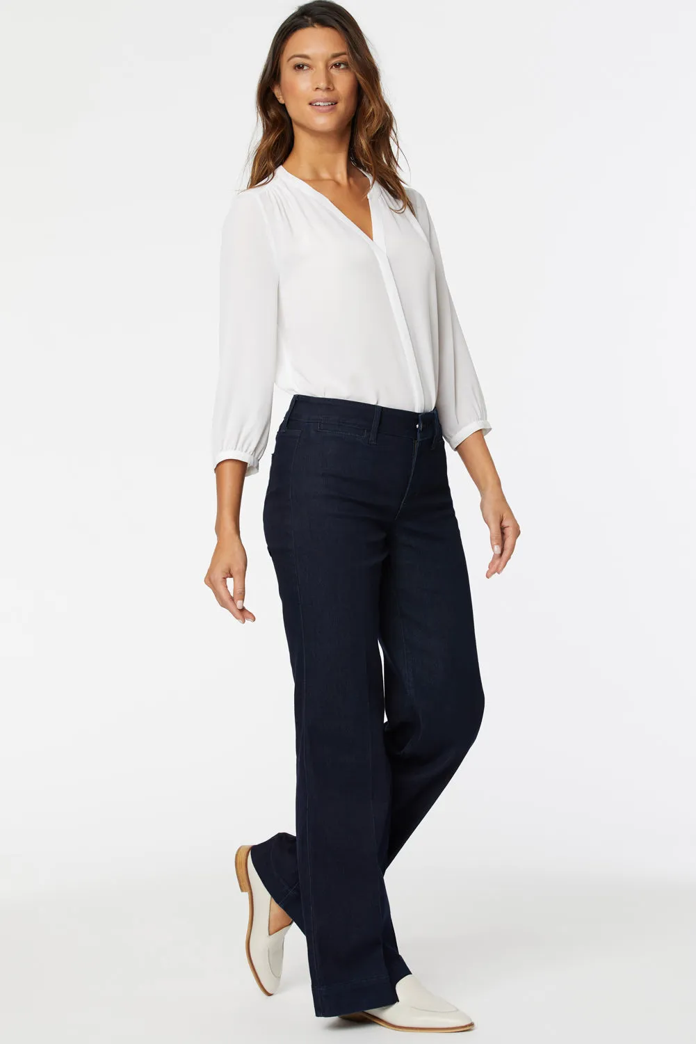 Teresa Trouser Jeans - Dark Enzyme sold by NYDJ product image thumbnail 4
