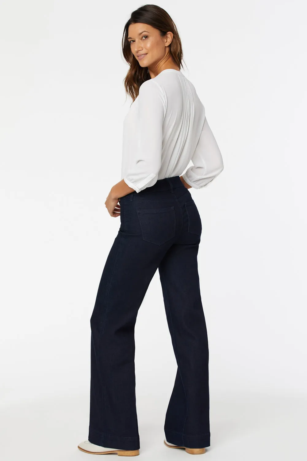 Teresa Trouser Jeans - Dark Enzyme sold by NYDJ product image thumbnail 5