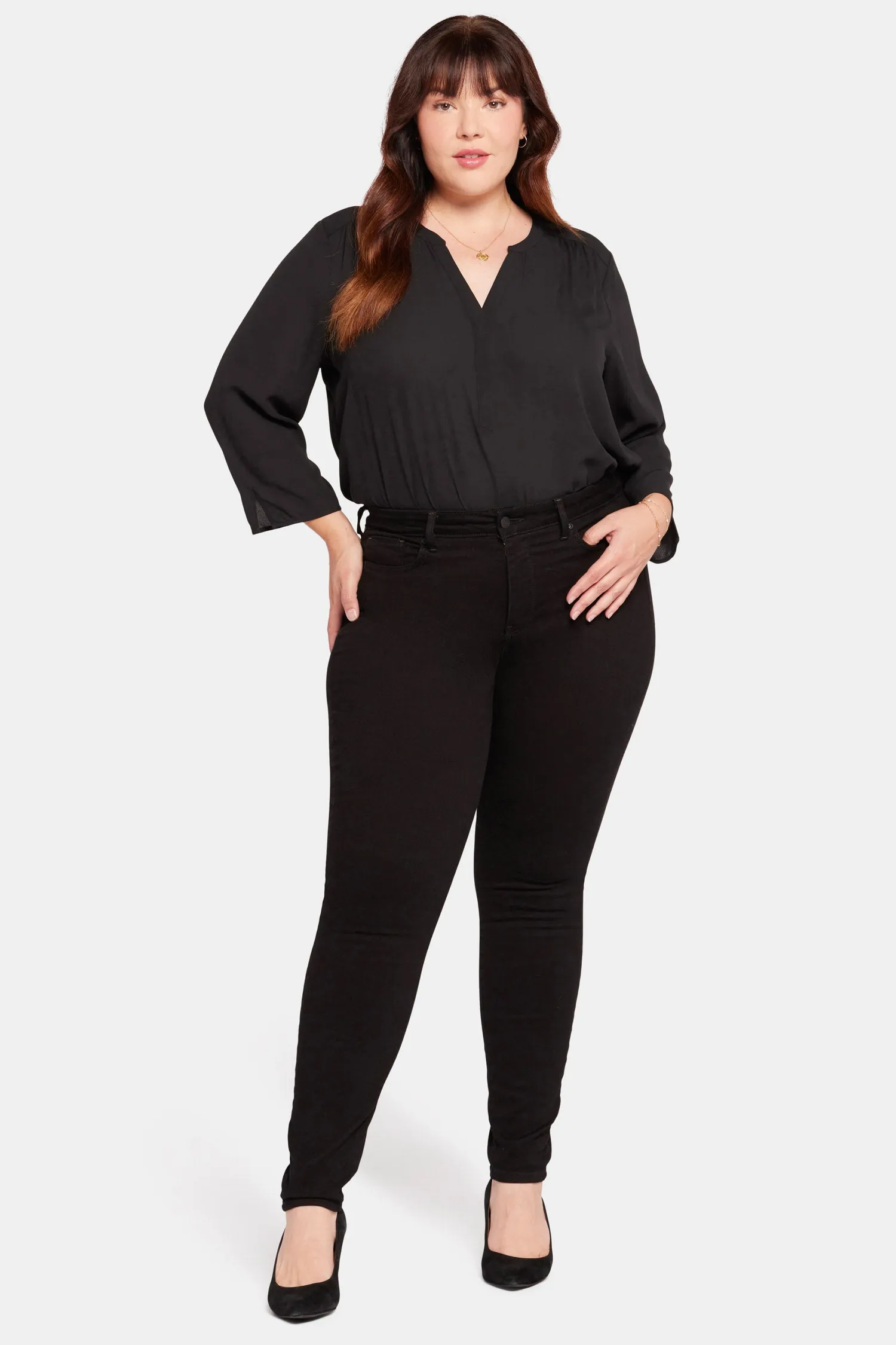 Ami Skinny Jeans In Plus Size - Black sold by NYDJ product image thumbnail 4