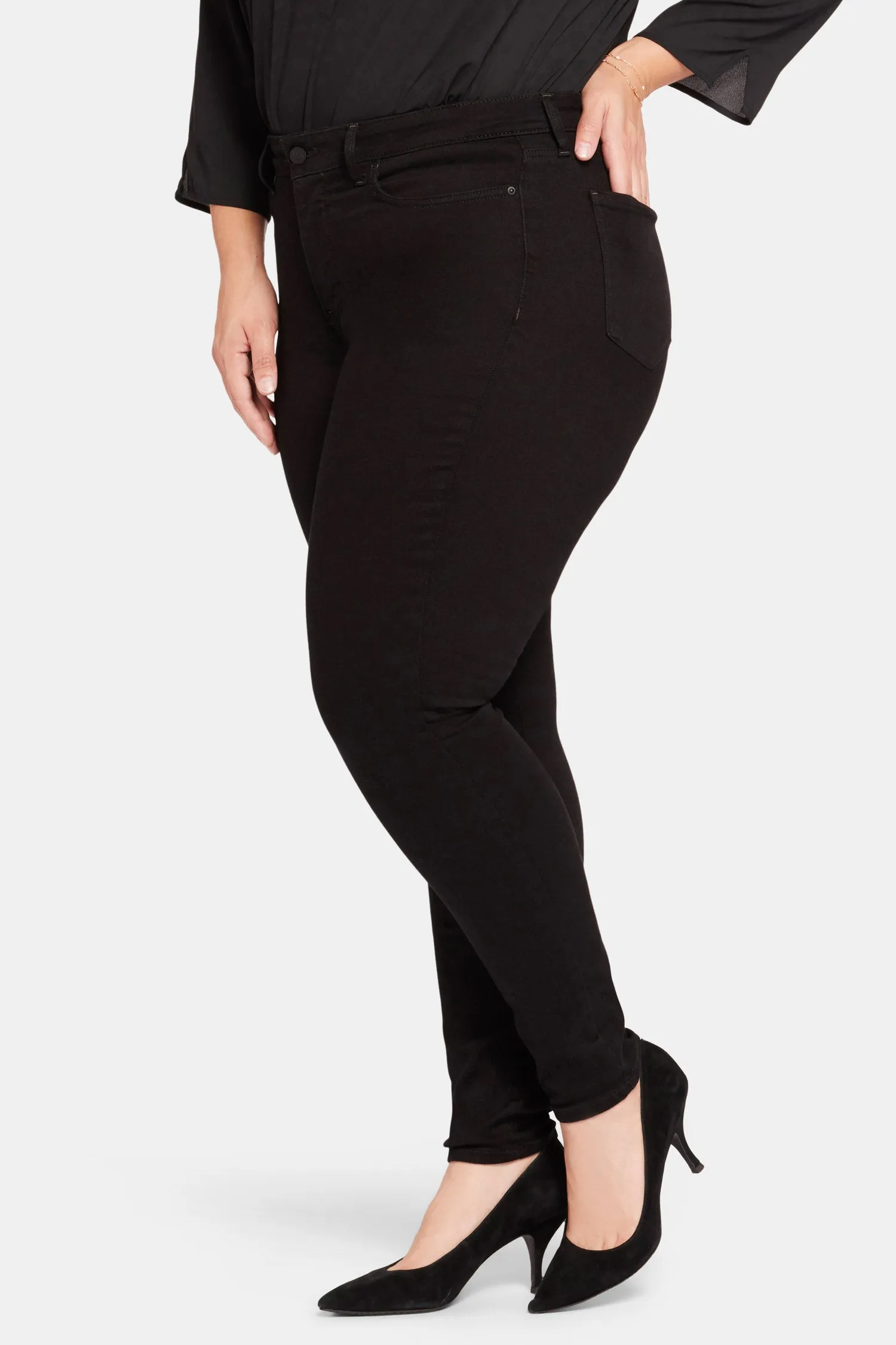 Ami Skinny Jeans In Plus Size - Black sold by NYDJ product image thumbnail 3