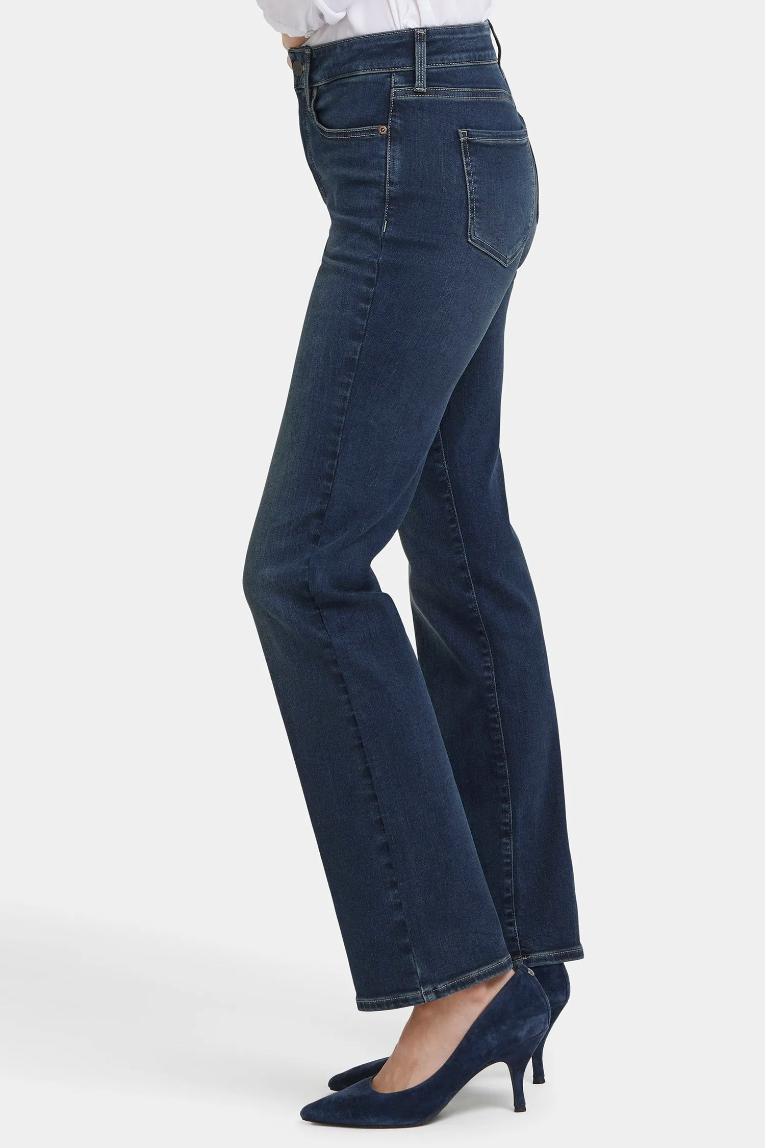 Marilyn Straight Jeans - Presley sold by NYDJ product image thumbnail 3