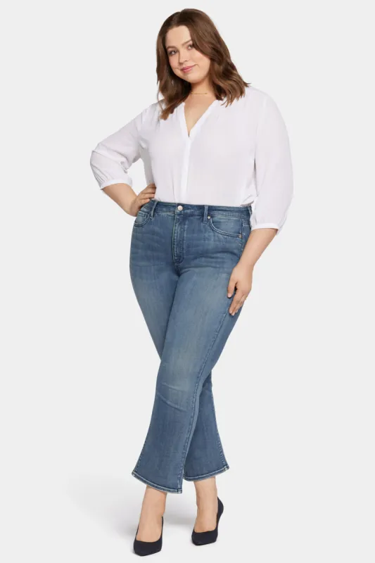Slim Bootcut Ankle Jeans In Plus Size - Prelude sold by NYDJ