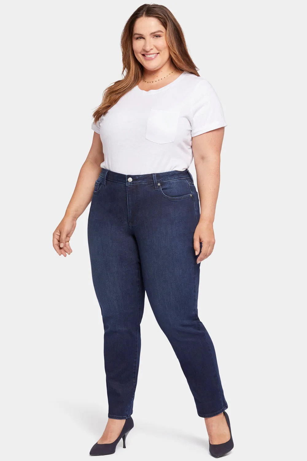 Relaxed Slender Jeans In Plus Size - Underground sold by NYDJ product image thumbnail 4