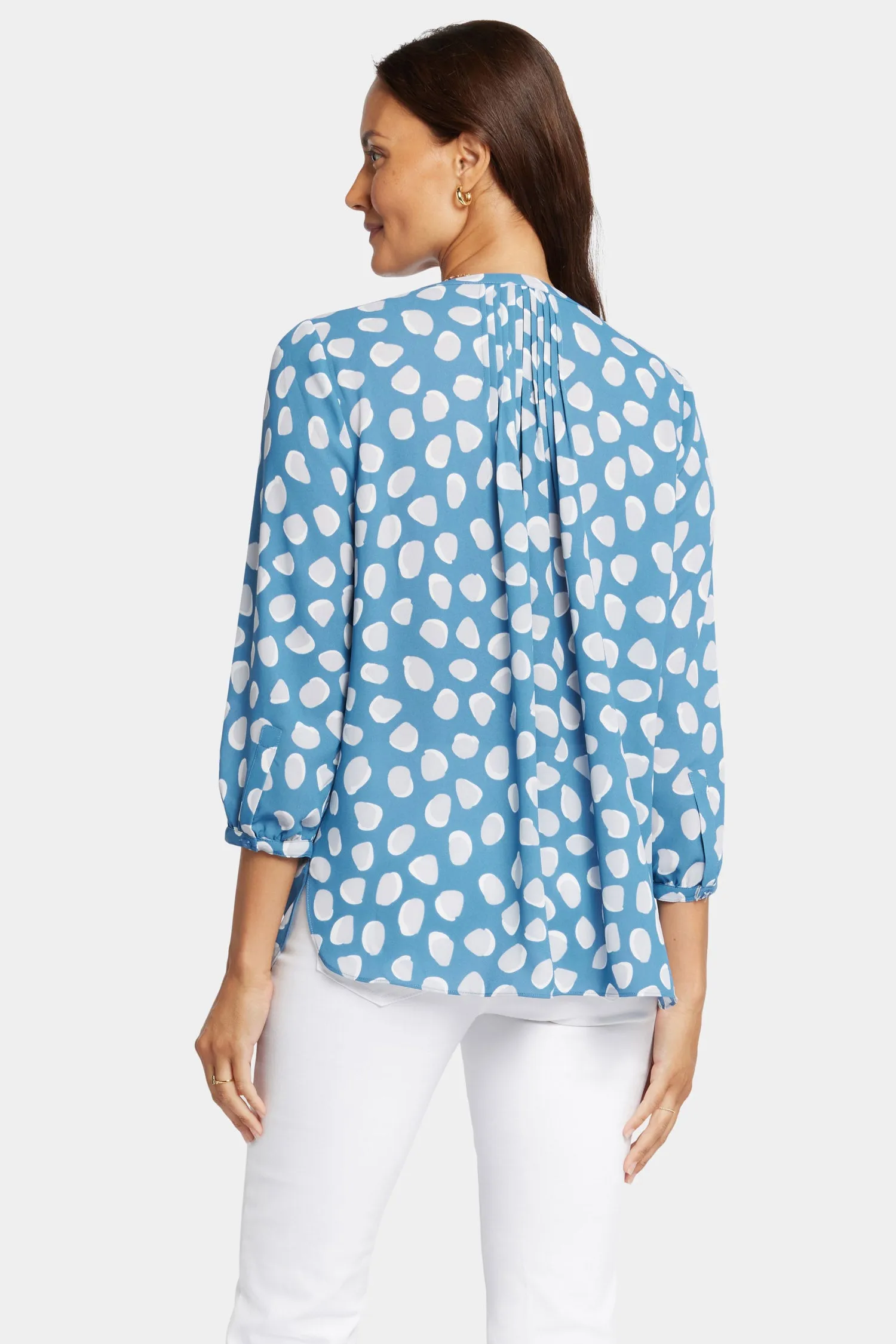 Pintuck Blouse - Delilah Dots sold by NYDJ product image thumbnail 2