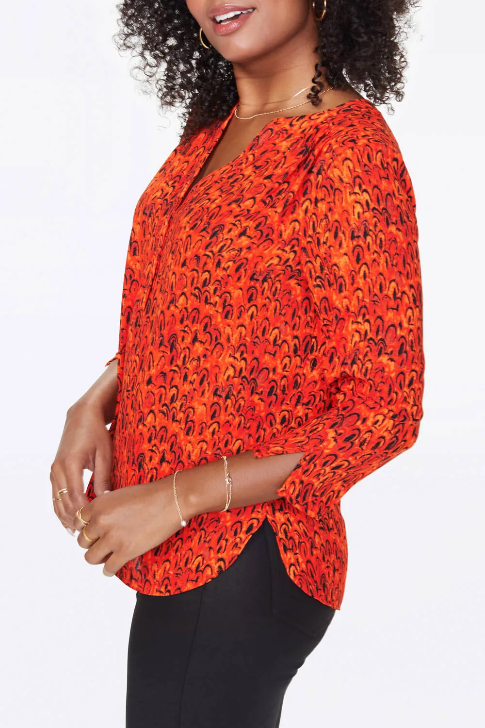 The Perfect Blouse - Parkside Plume sold by NYDJ product image thumbnail 2