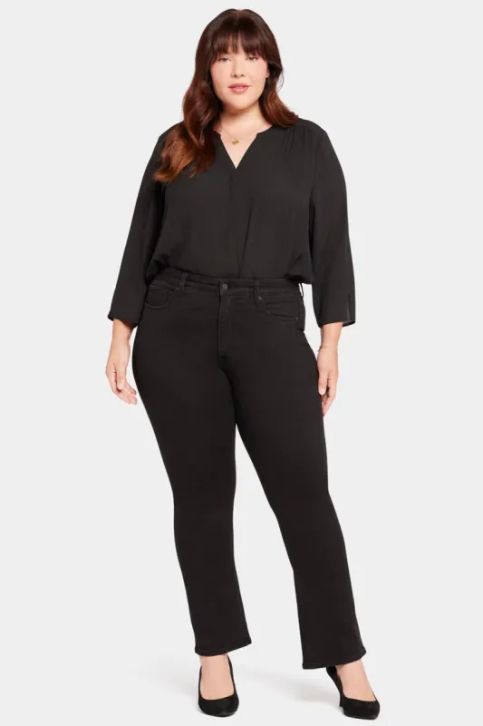 Le Silhouette Slim Bootcut Jeans In Petite Plus Size - Stellar sold by NYDJ
