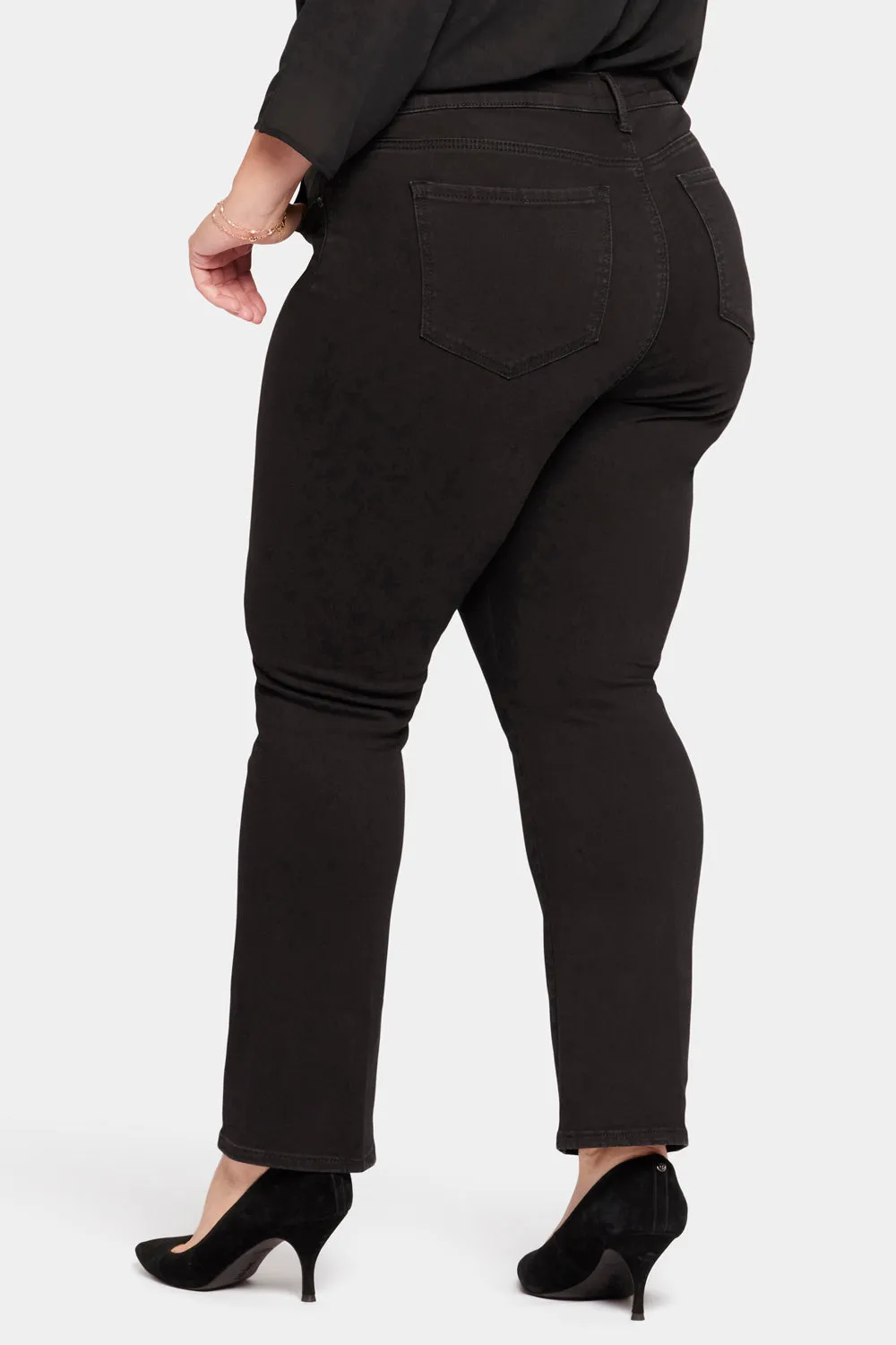 Le Silhouette Slim Bootcut Jeans In Petite Plus Size - Stellar sold by NYDJ product image thumbnail 2