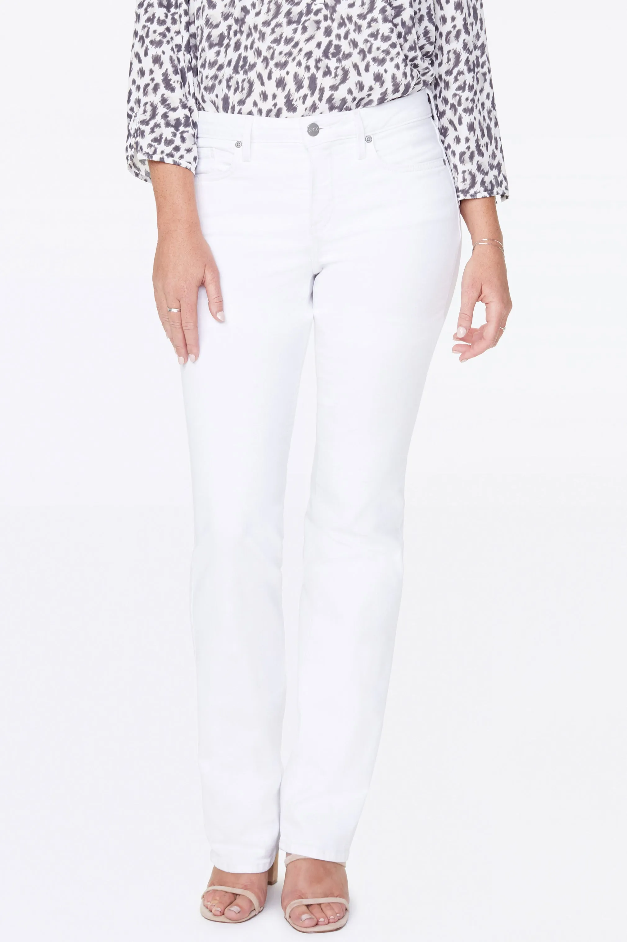 Barbara Bootcut Jeans - Optic White sold by NYDJ product image thumbnail 5