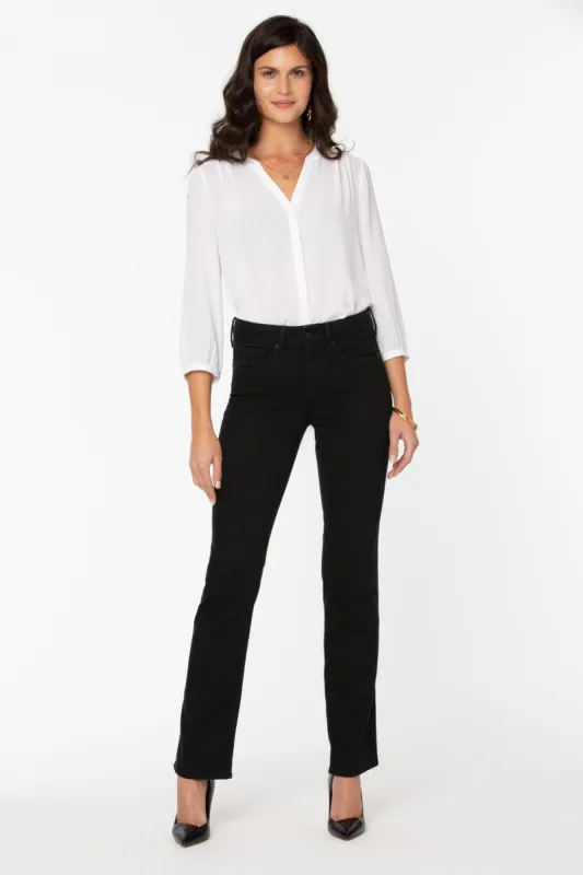 Marilyn Straight Jeans - Black sold by NYDJ