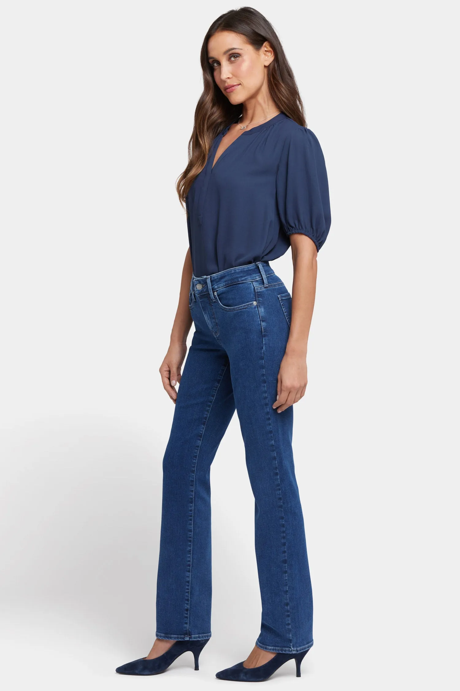 Marilyn Straight Jeans - Hollywood Indigo sold by NYDJ product image thumbnail 5