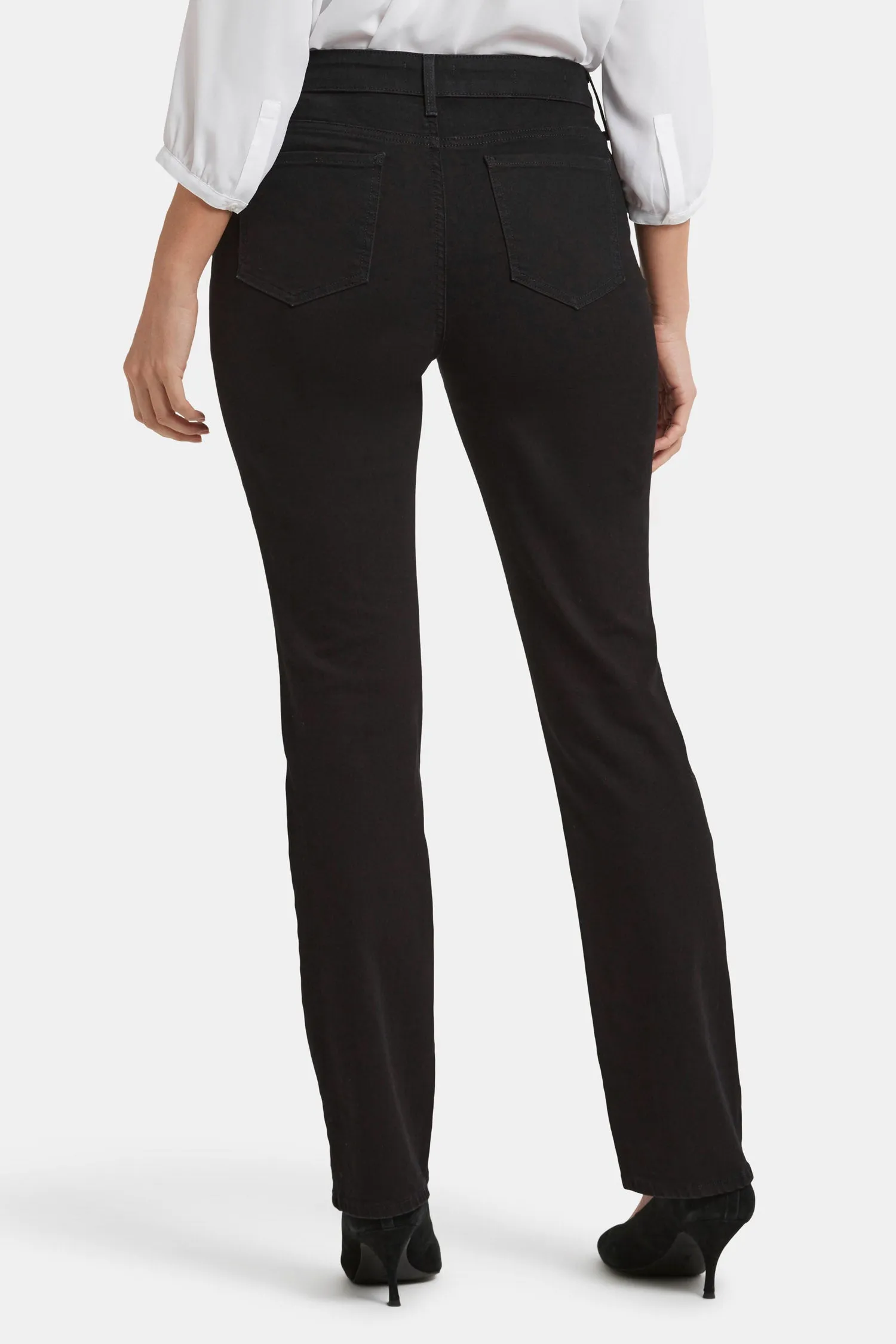 Marilyn Straight Jeans - Black sold by NYDJ product image thumbnail 5