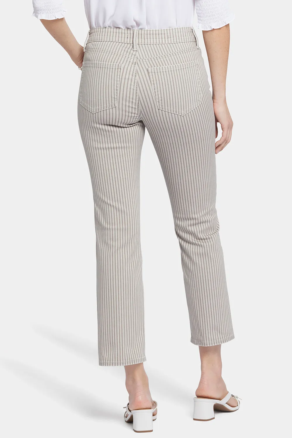 Marilyn Straight Ankle Jeans - Sandbar Stripe sold by NYDJ product image thumbnail 2
