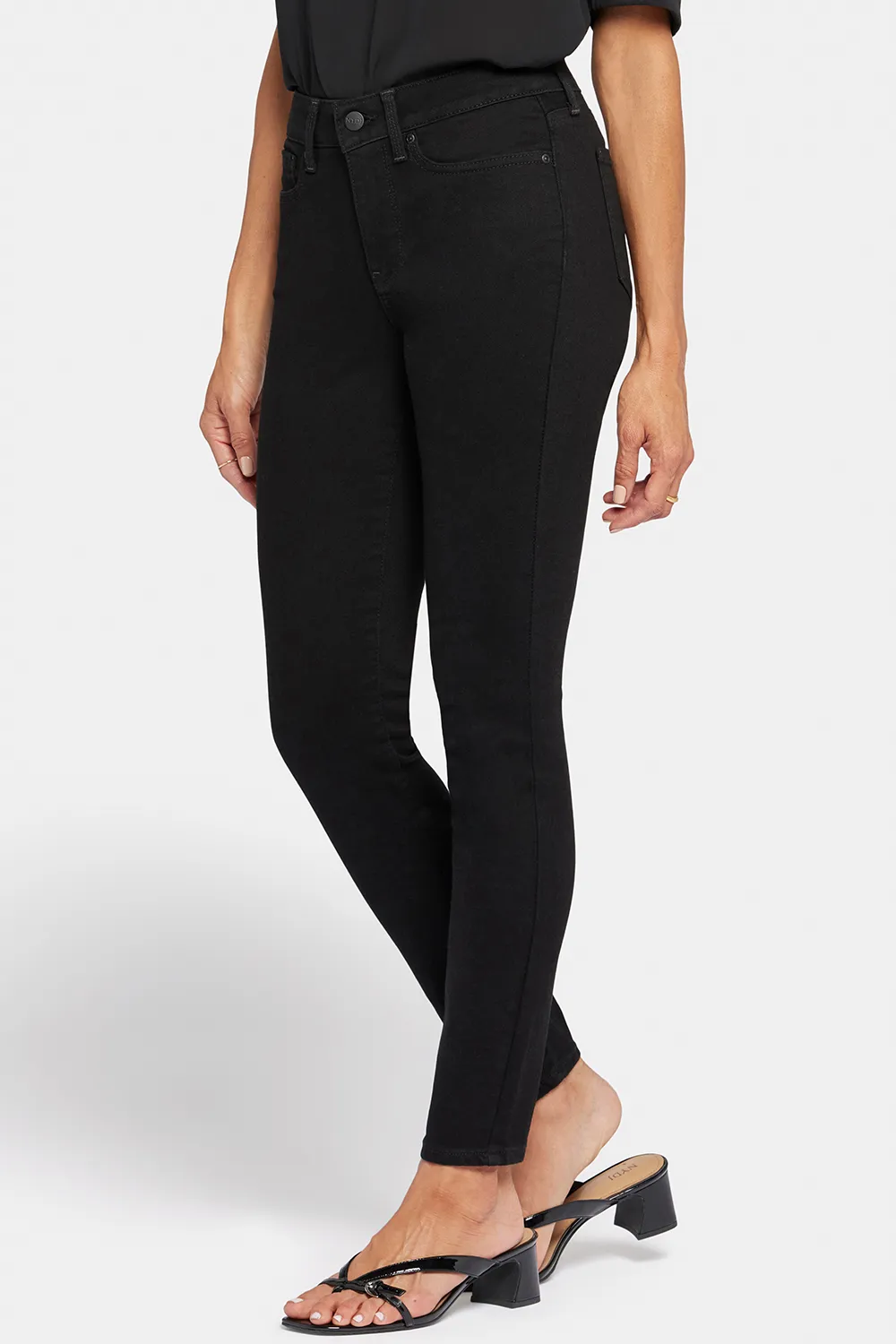 Ami Skinny Jeans In Petite - Black sold by NYDJ product image thumbnail 3