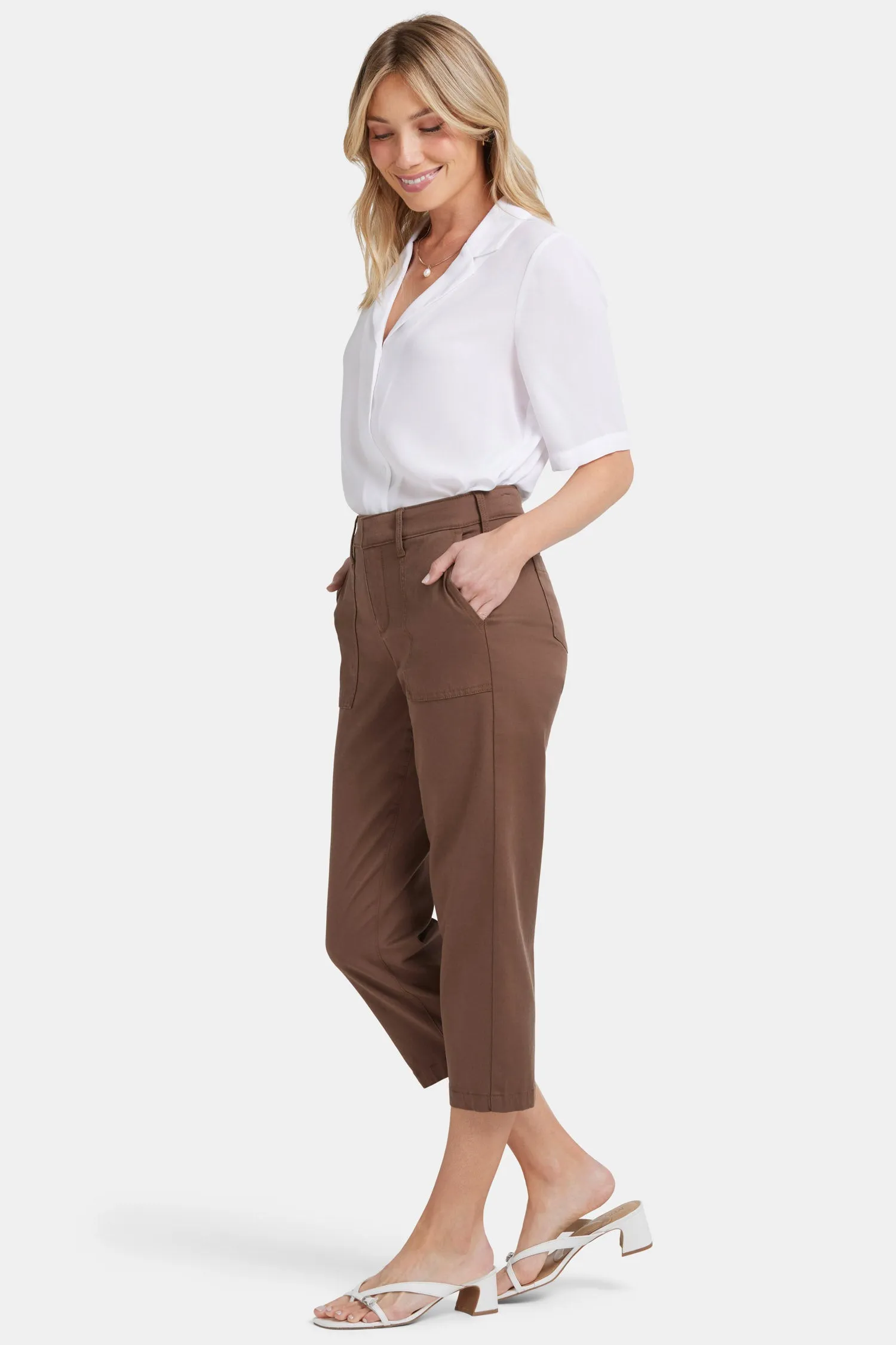 Utility Pants - Mocha sold by NYDJ product image thumbnail 5