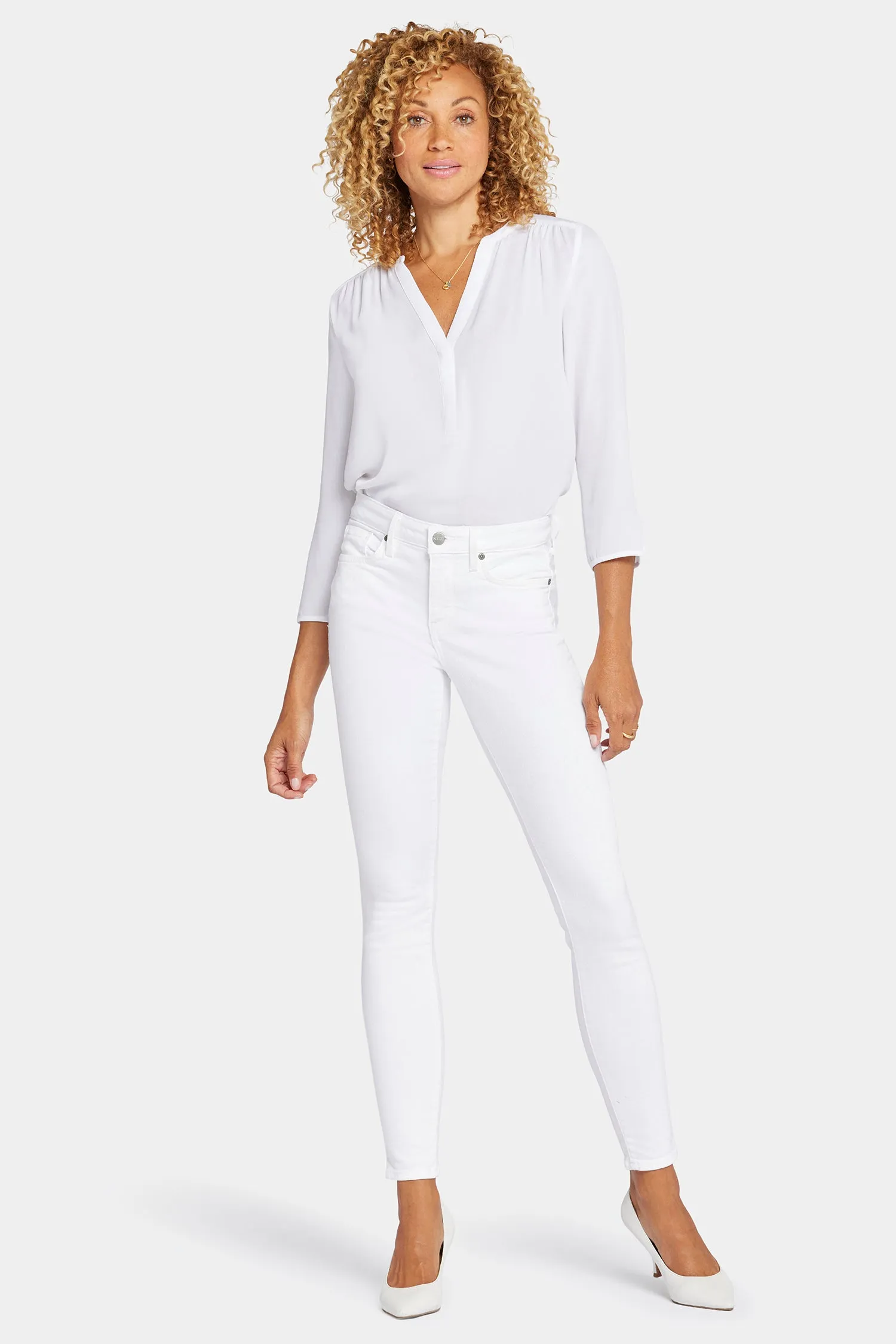 Ami Skinny Jeans - Optic White sold by NYDJ product image thumbnail 4