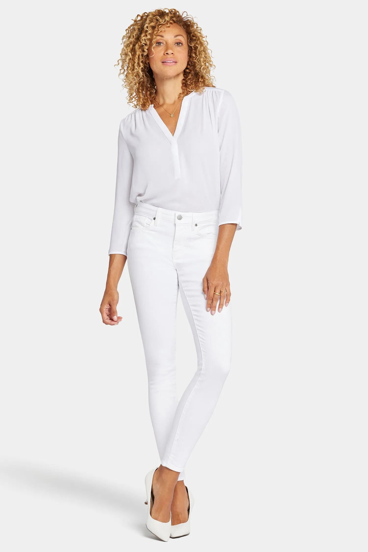 Ami Skinny Jeans - Optic White sold by NYDJ