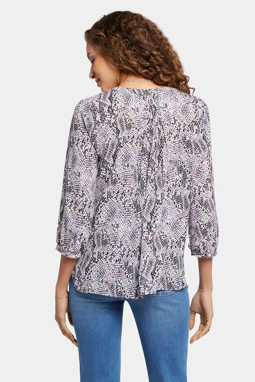 Pintuck Blouse - Vandalia sold by NYDJ product image thumbnail 2