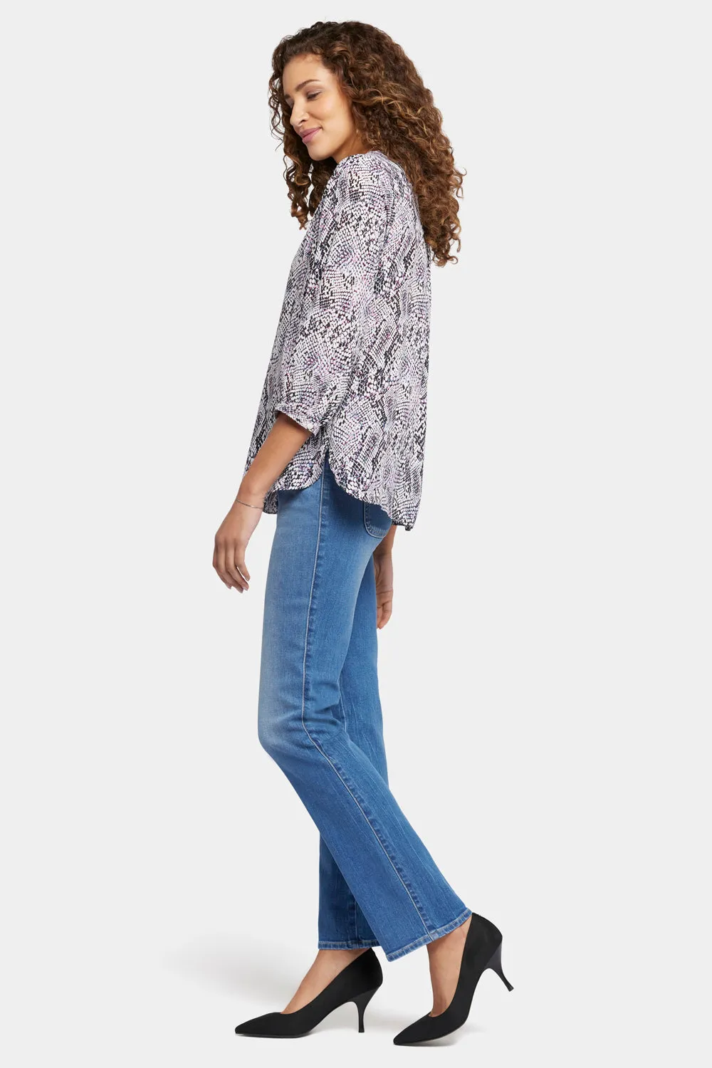 Pintuck Blouse - Vandalia sold by NYDJ product image thumbnail 3