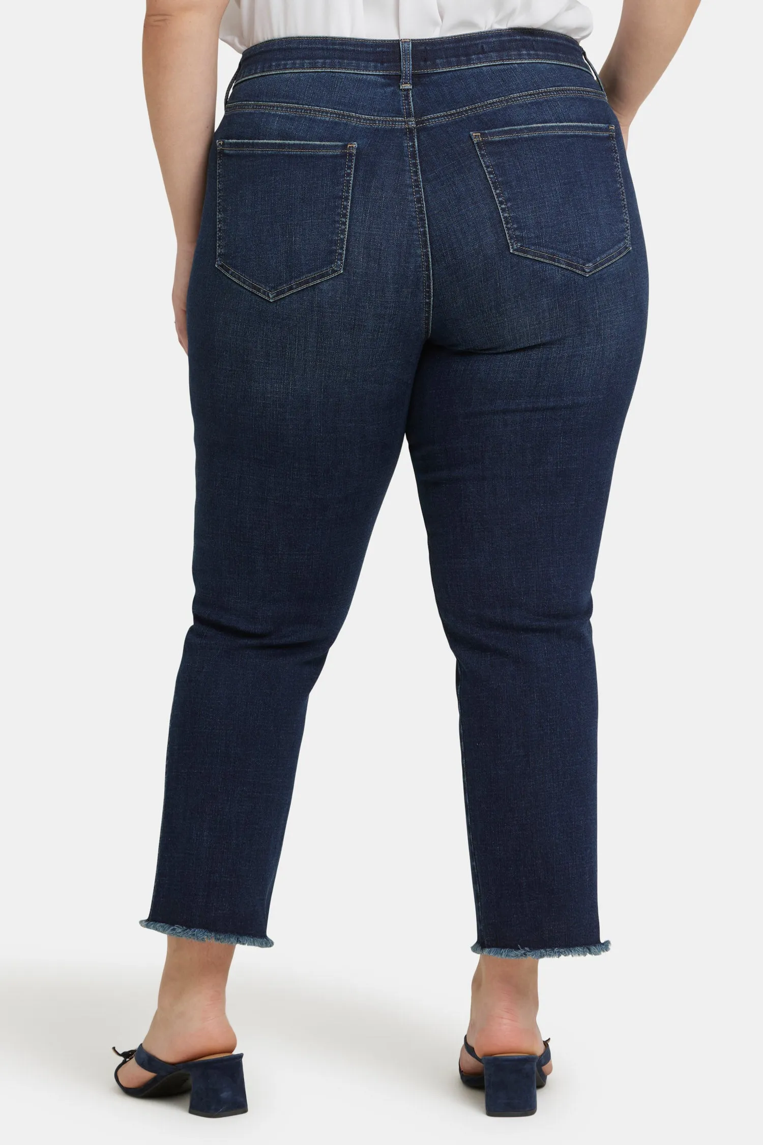 Marilyn Straight Ankle Jeans In Plus Size - Lotus Gardens sold by NYDJ product image thumbnail 2