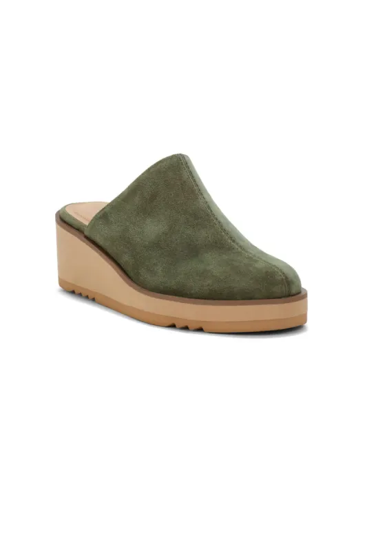 Edmond Wedge Mules - Avocado sold by NYDJ