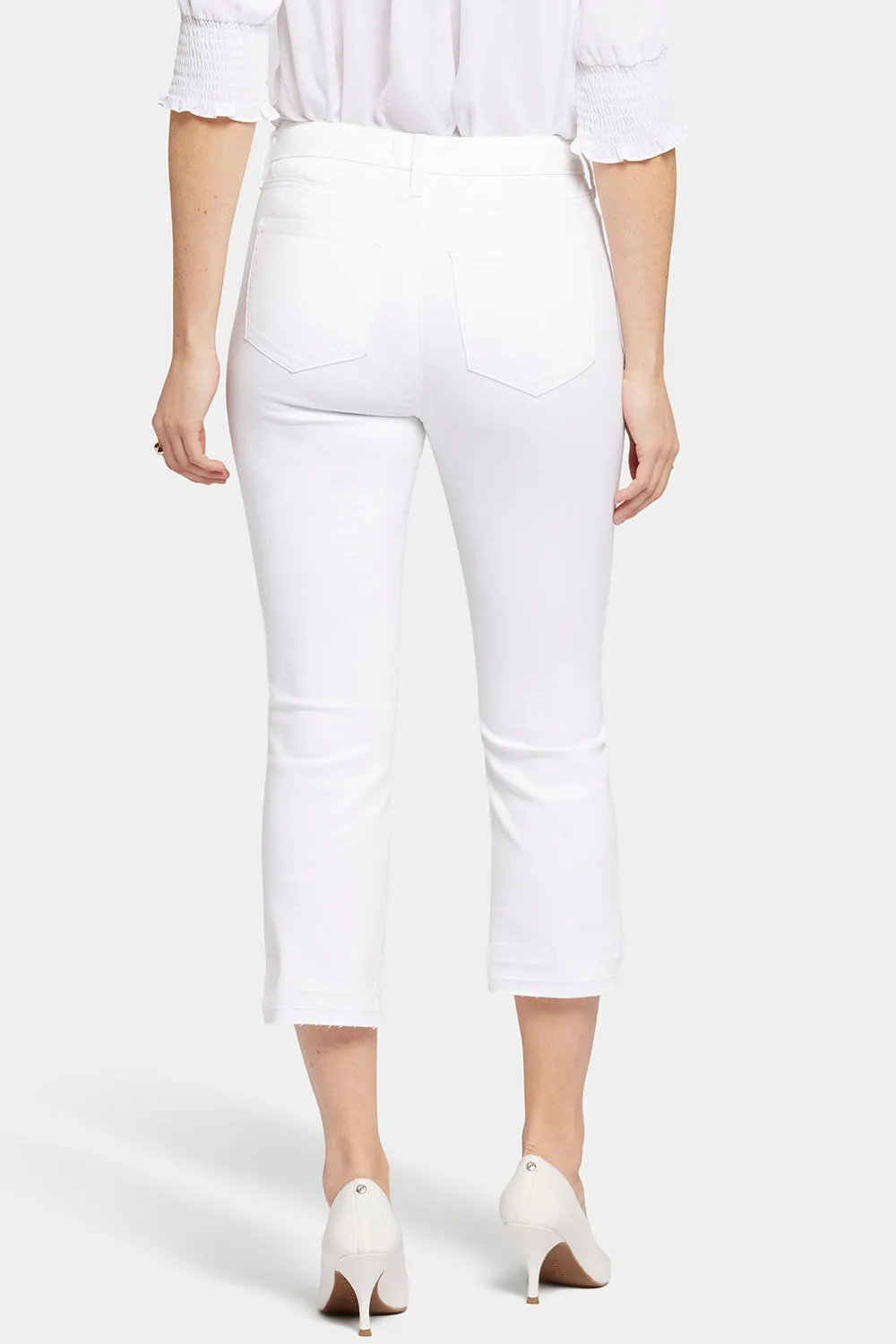 Chloe Capri Jeans In Petite - Optic White sold by NYDJ product image thumbnail 2