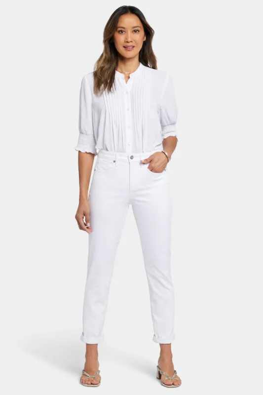Margot Girlfriend Jeans - Optic White sold by NYDJ