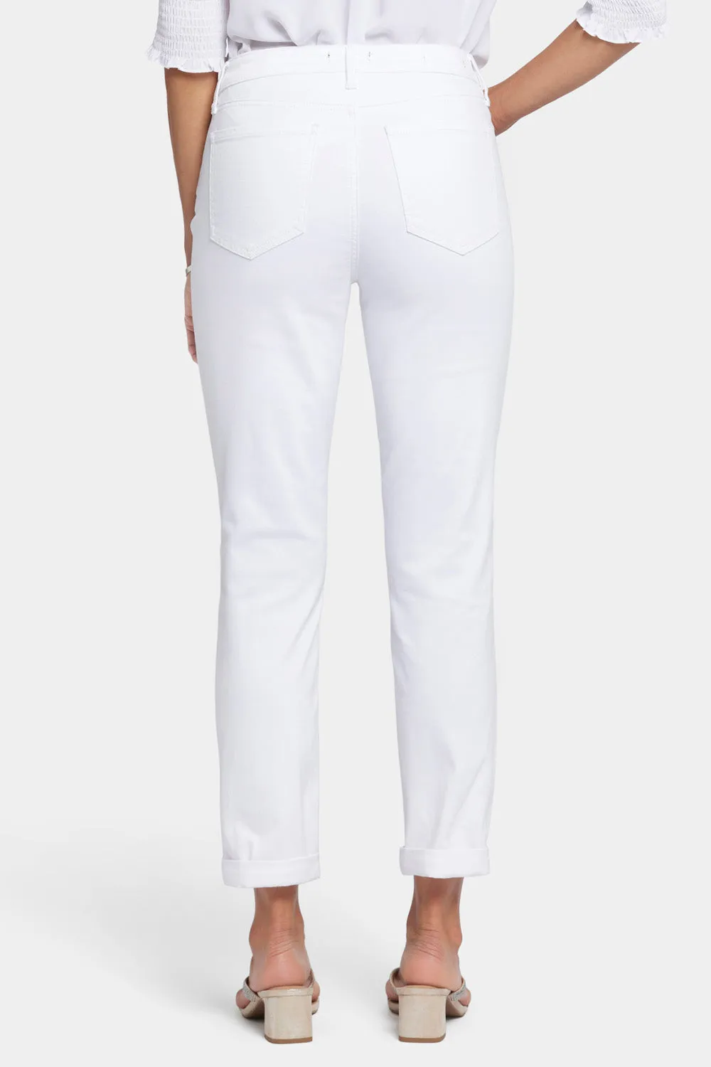 Margot Girlfriend Jeans - Optic White sold by NYDJ product image thumbnail 2
