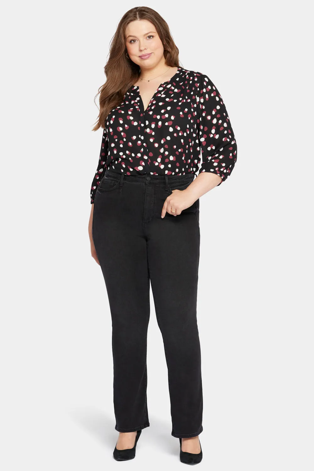 Slim Bootcut Jeans In Plus Size - Legend sold by NYDJ product image thumbnail 4