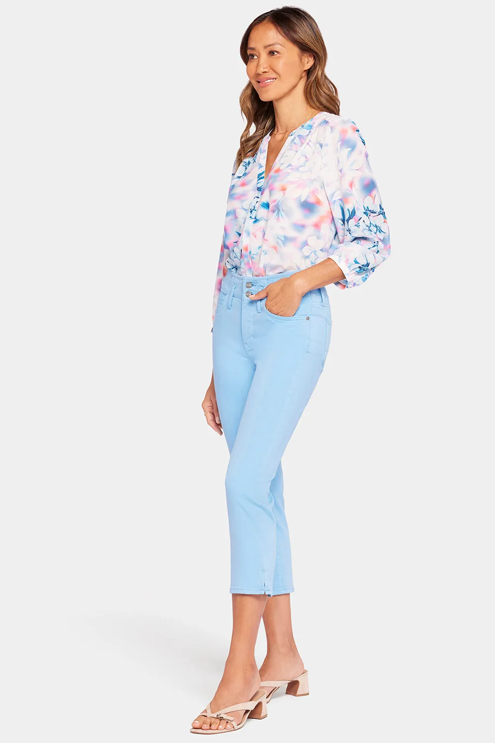 Chloe Capri Jeans - Bluebell sold by NYDJ product image thumbnail 5