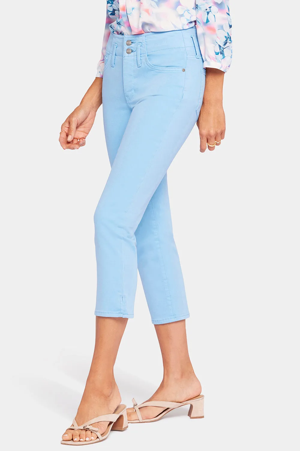 Chloe Capri Jeans - Bluebell sold by NYDJ product image thumbnail 3