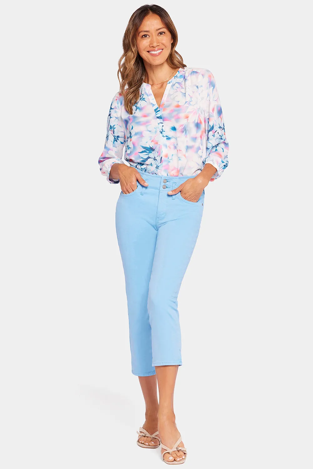 Chloe Capri Jeans - Bluebell sold by NYDJ product image thumbnail 4