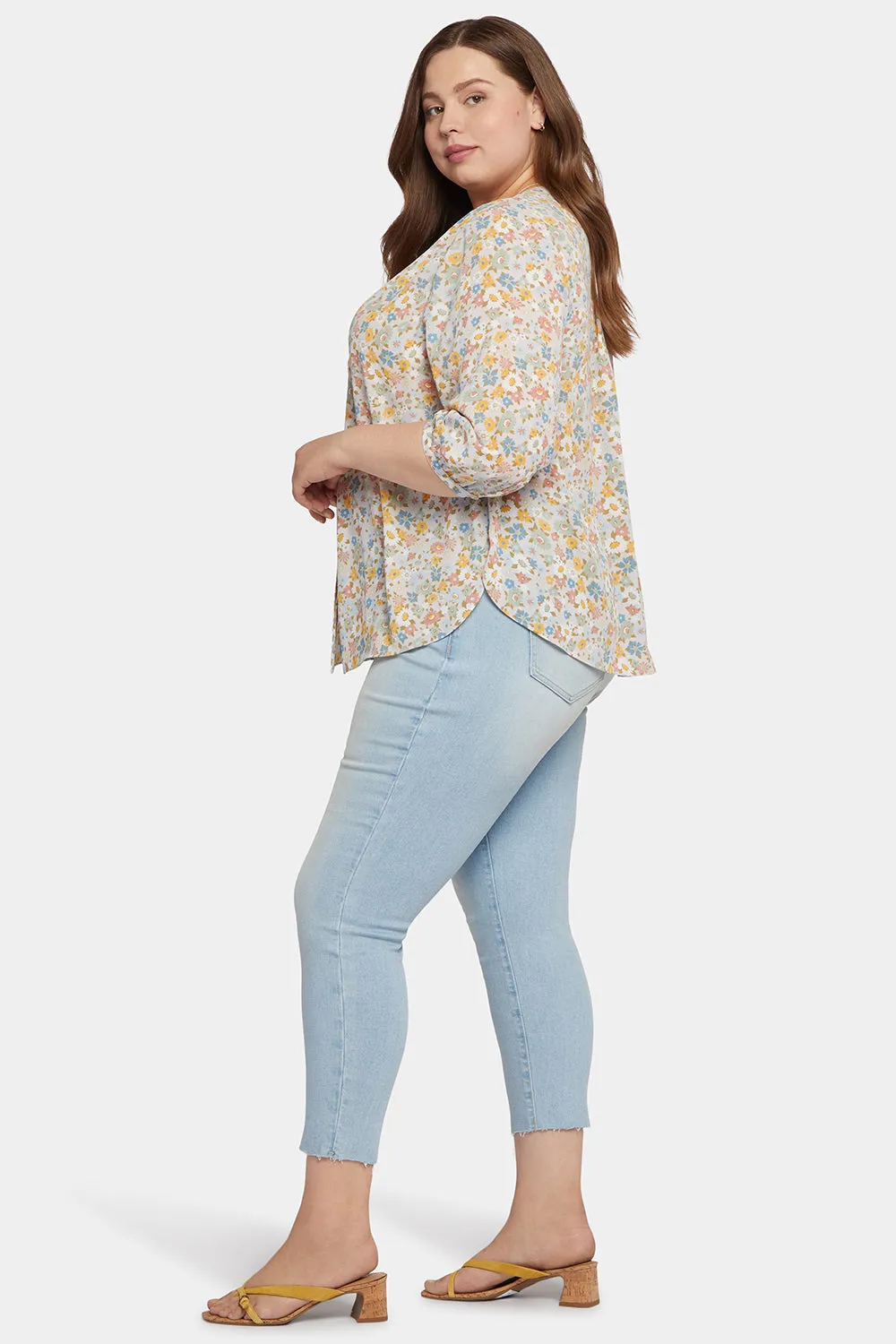 Pintuck Blouse In Plus Size - Angelonia sold by NYDJ product image thumbnail 3