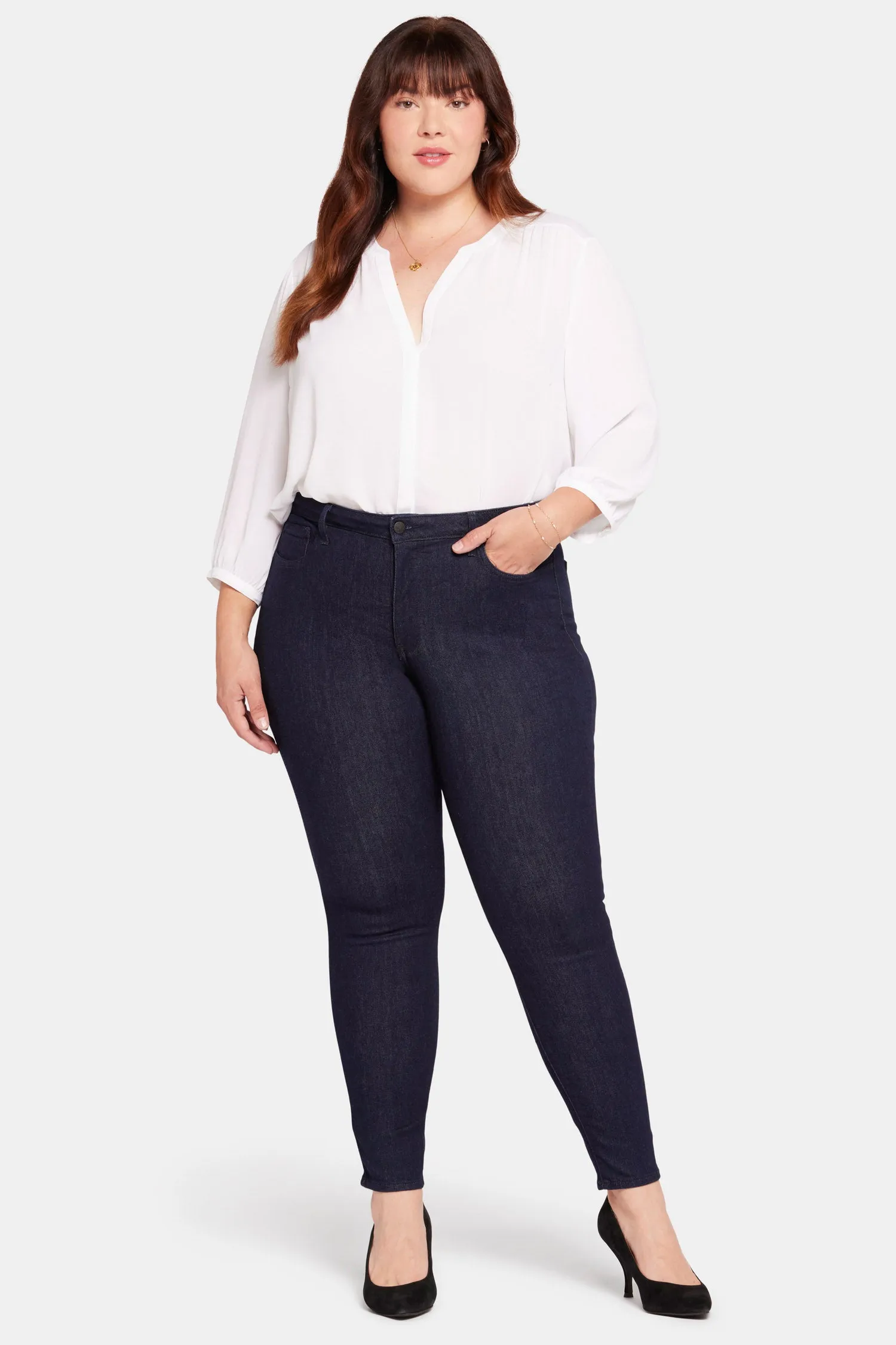 Ami Skinny Jeans In Plus Size - Rinse sold by NYDJ product image thumbnail 4