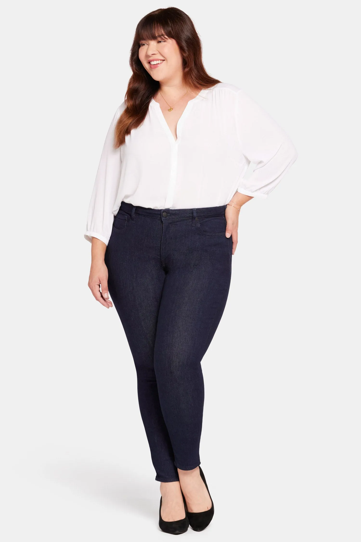 Ami Skinny Jeans In Plus Size - Rinse sold by NYDJ