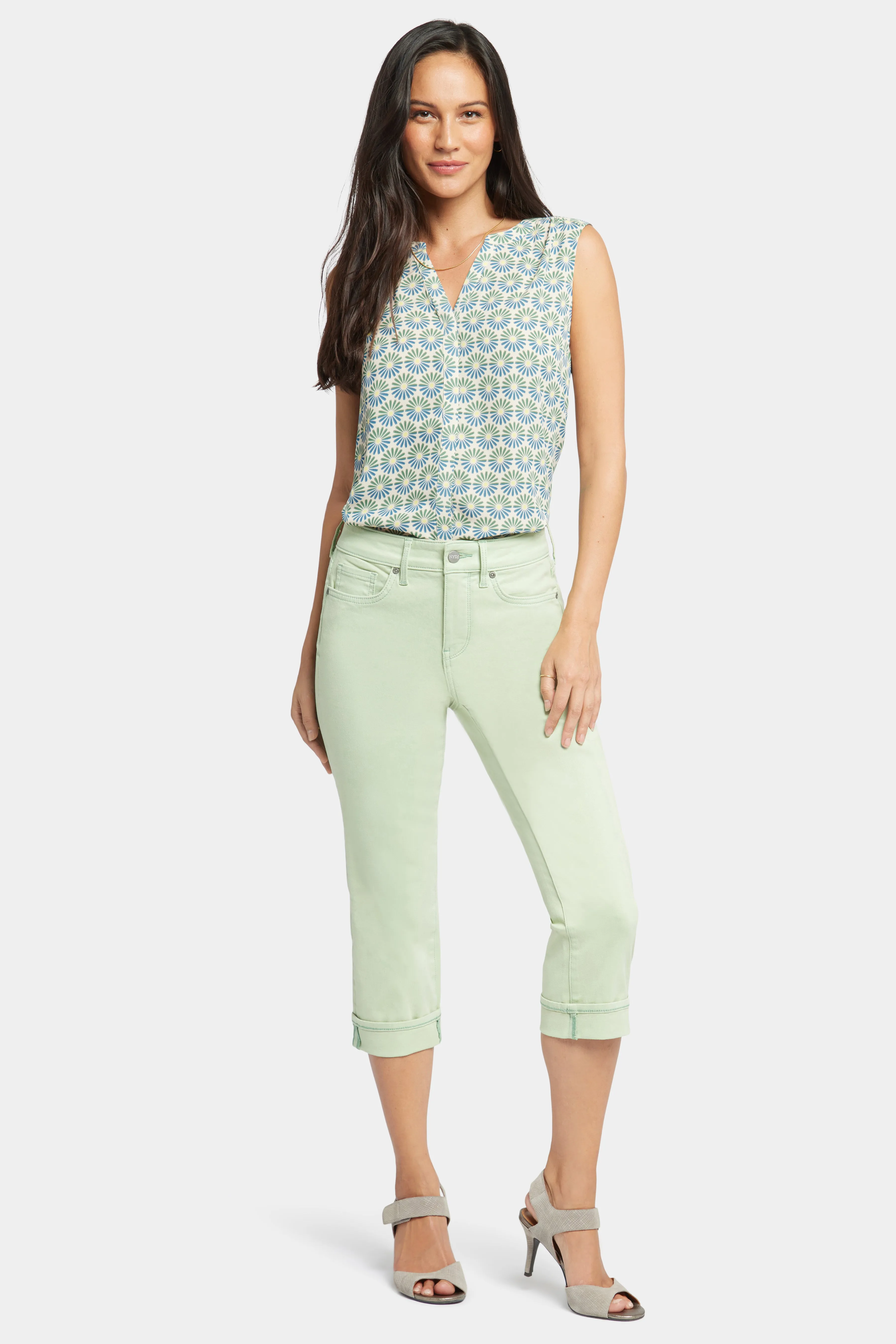 Marilyn Straight Crop Jeans - Beginning sold by NYDJ product image thumbnail 4