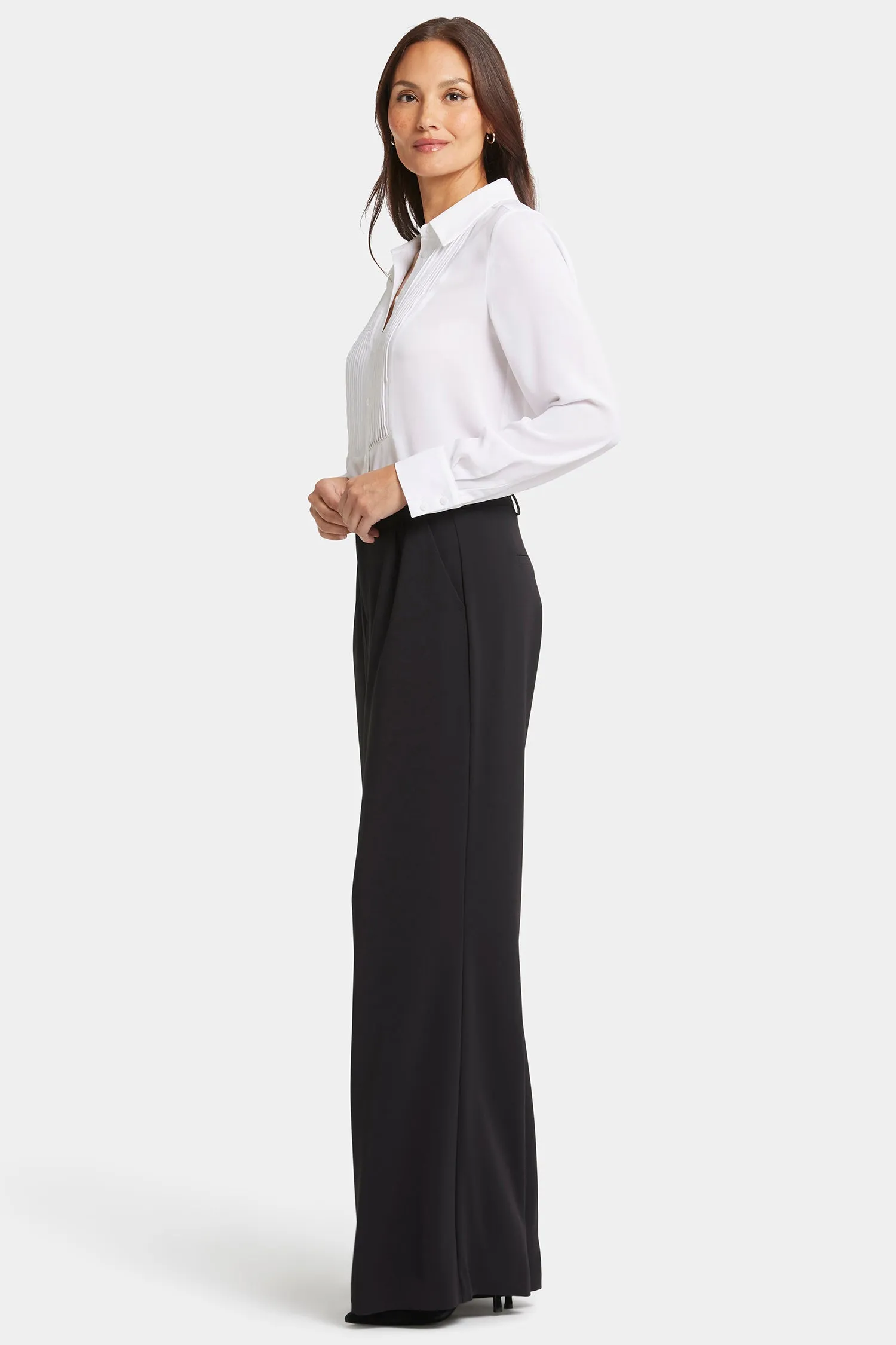 Wide Leg Trouser Pants - Black sold by NYDJ product image thumbnail 5