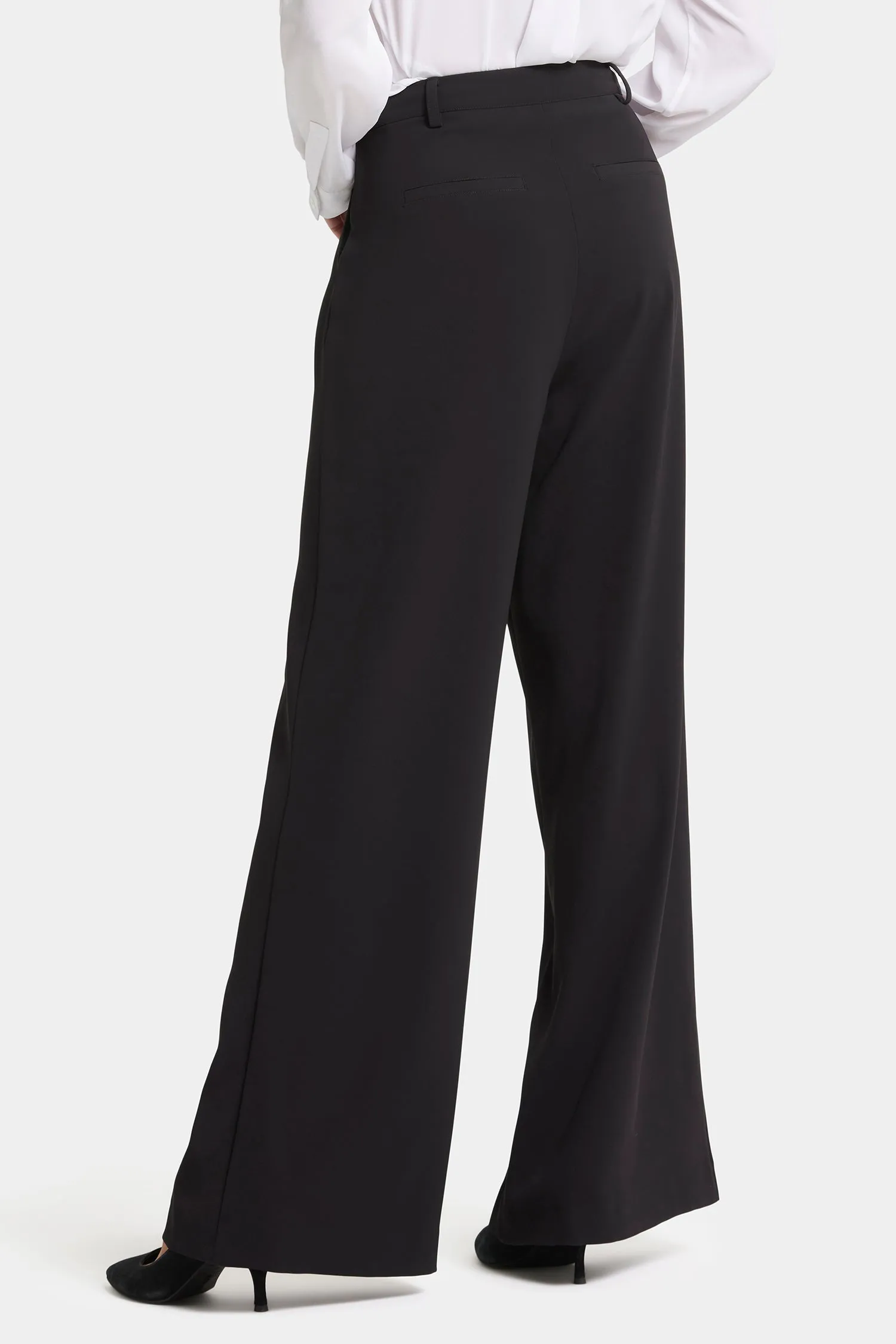 Wide Leg Trouser Pants - Black sold by NYDJ product image thumbnail 2