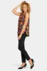 Sleeveless Pintuck Blouse - Tropical Waves sold by NYDJ