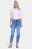 Stella Tapered Ankle Jeans - Crescent Shore sold by NYDJ