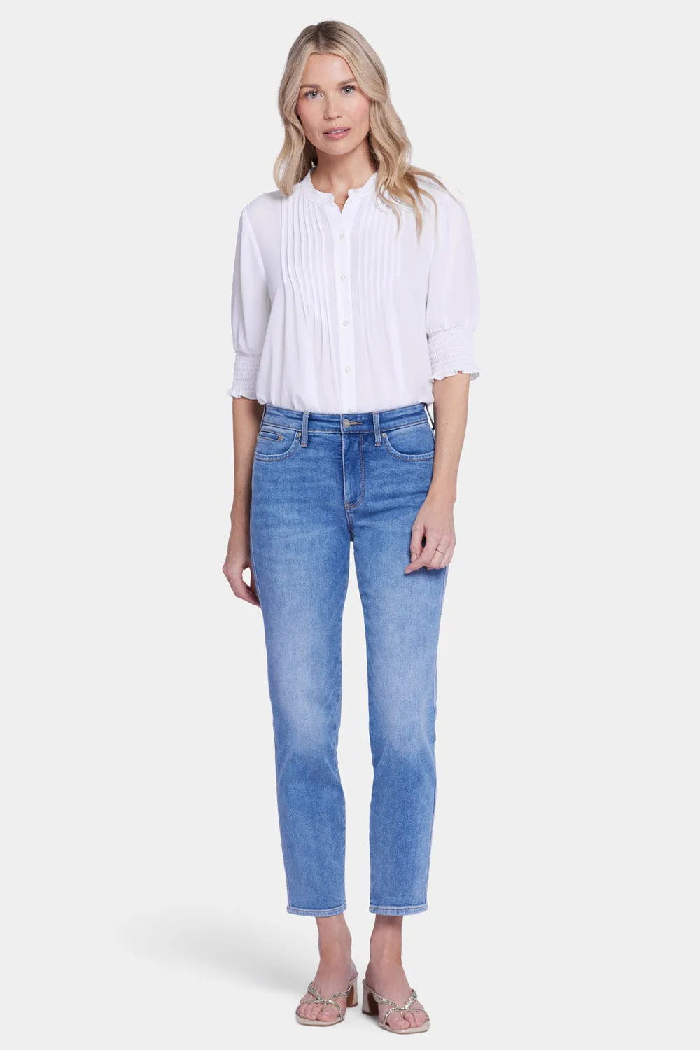 Stella Tapered Ankle Jeans - Crescent Shore sold by NYDJ