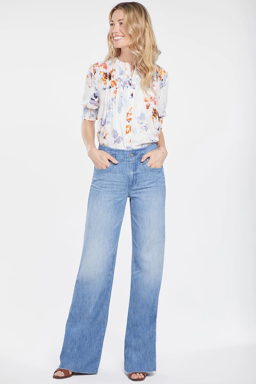 Teresa Wide Leg Jeans In Tall - Everly sold by NYDJ product image thumbnail 4