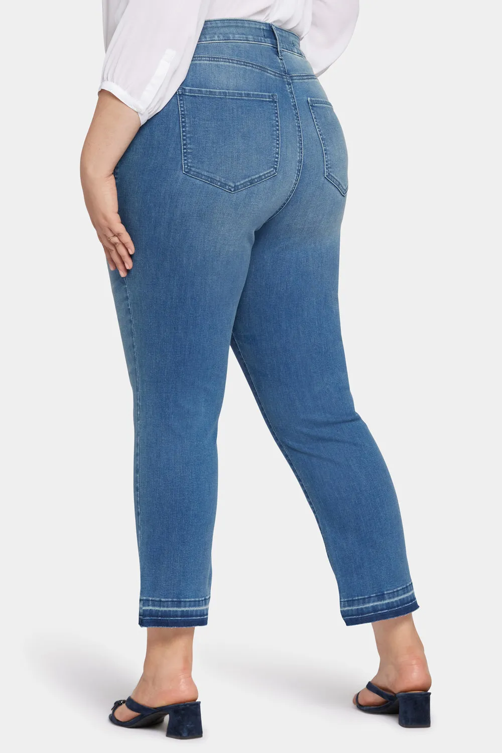 Marilyn Straight Ankle Jeans In Plus Size - Stunning sold by NYDJ product image thumbnail 2