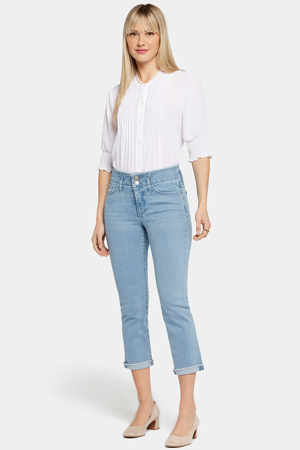 Chloe Capri Jeans In Petite - Kingston sold by NYDJ product image thumbnail 4