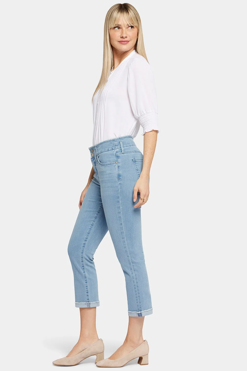 Chloe Capri Jeans In Petite - Kingston sold by NYDJ product image thumbnail 5