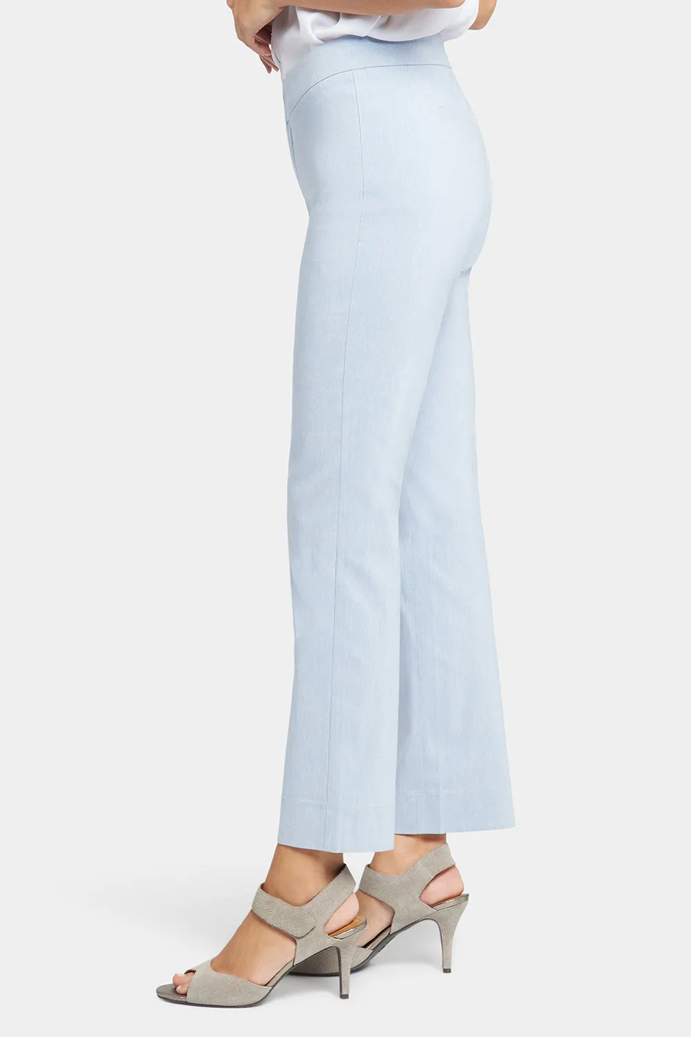 Slim Trouser Ankle Pants - Light Blue Heather sold by NYDJ product image thumbnail 3