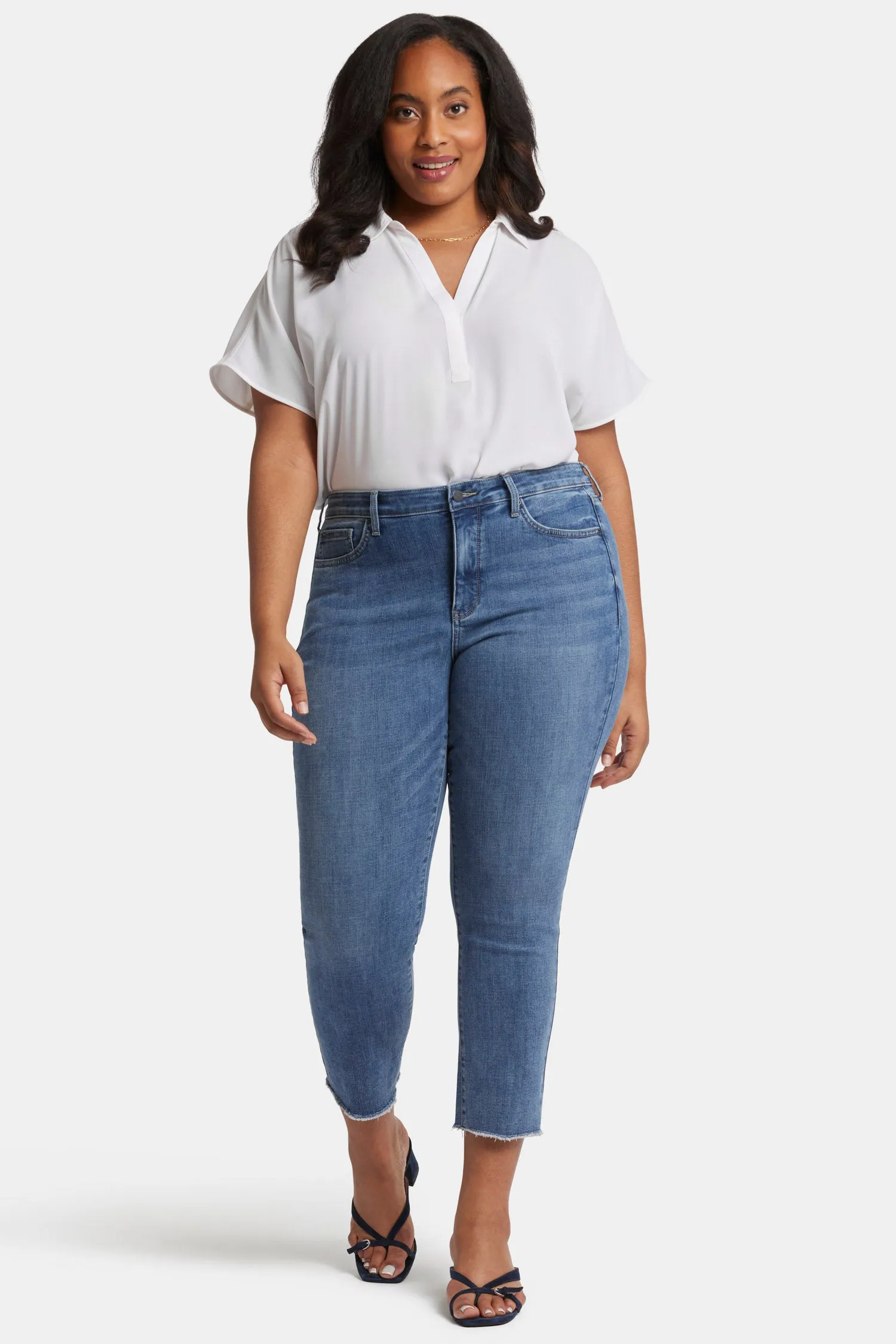 Sheri Slim Ankle Jeans In Plus Size - Rockie sold by NYDJ product image thumbnail 4