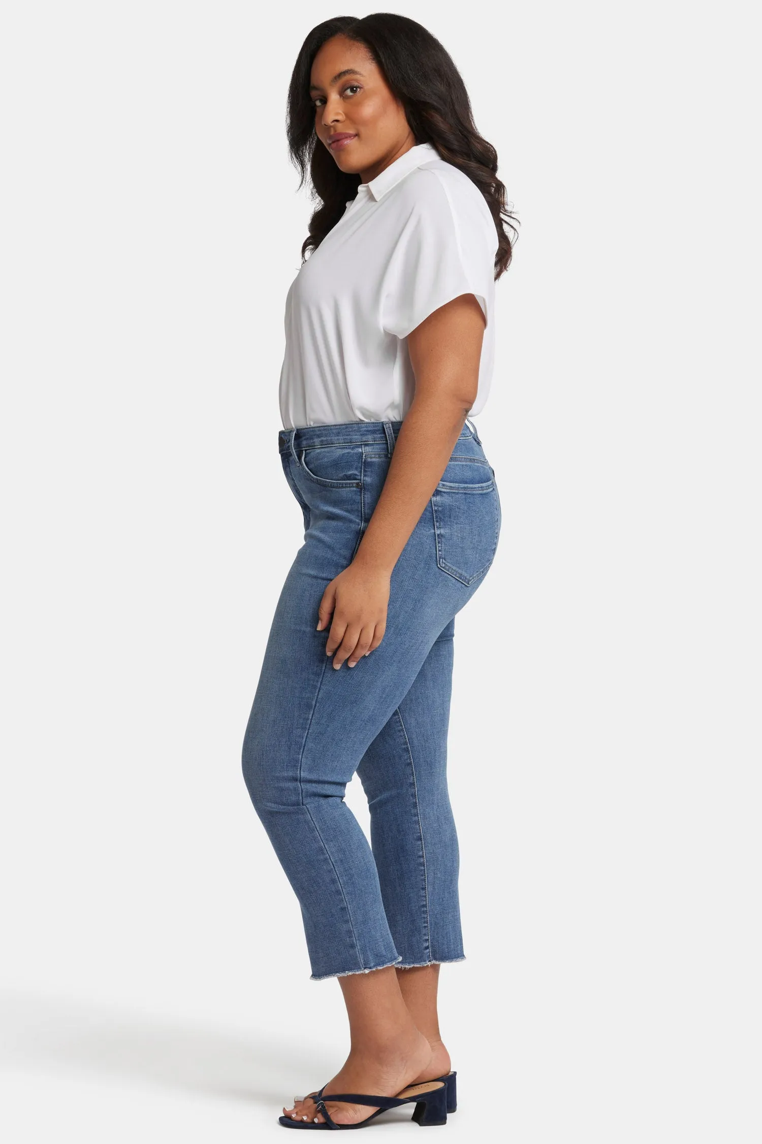 Sheri Slim Ankle Jeans In Plus Size - Rockie sold by NYDJ product image thumbnail 5