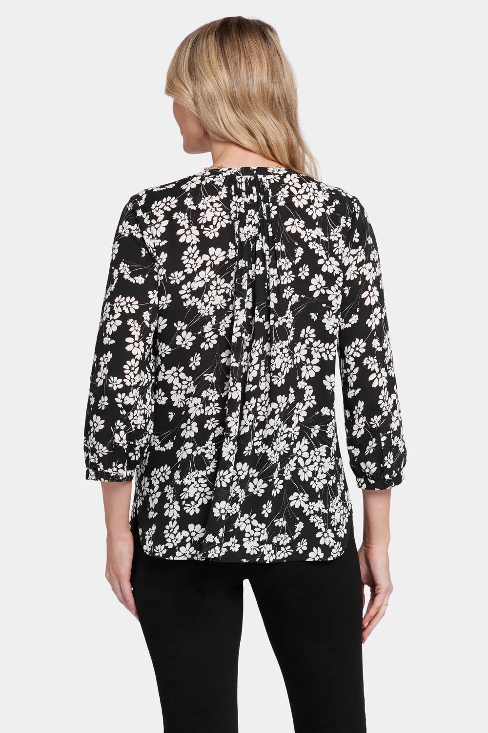Pintuck Blouse - Stefania sold by NYDJ product image thumbnail 2