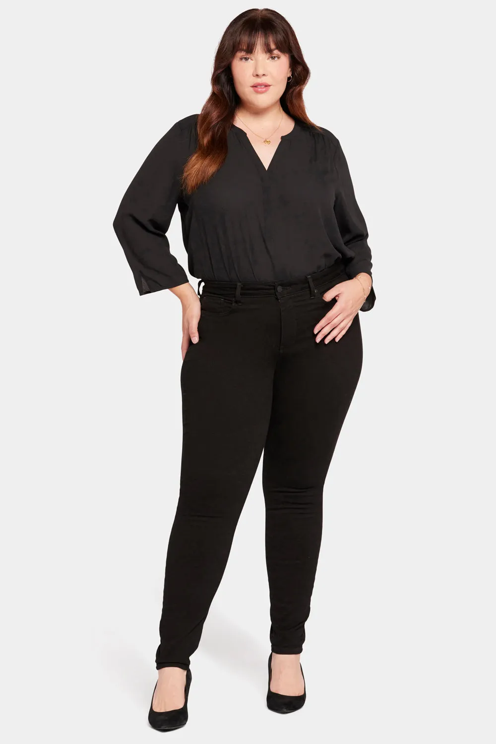 Ami Skinny Jeans In Plus Size - Black sold by NYDJ product image thumbnail 4
