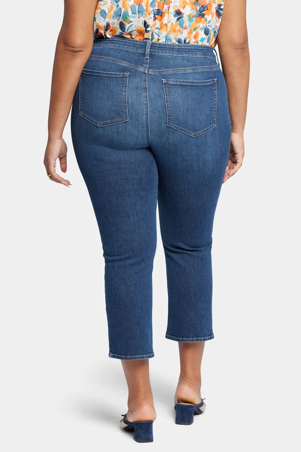 Marilyn Straight Ankle Jeans In Plus Size - Dimension sold by NYDJ product image thumbnail 2